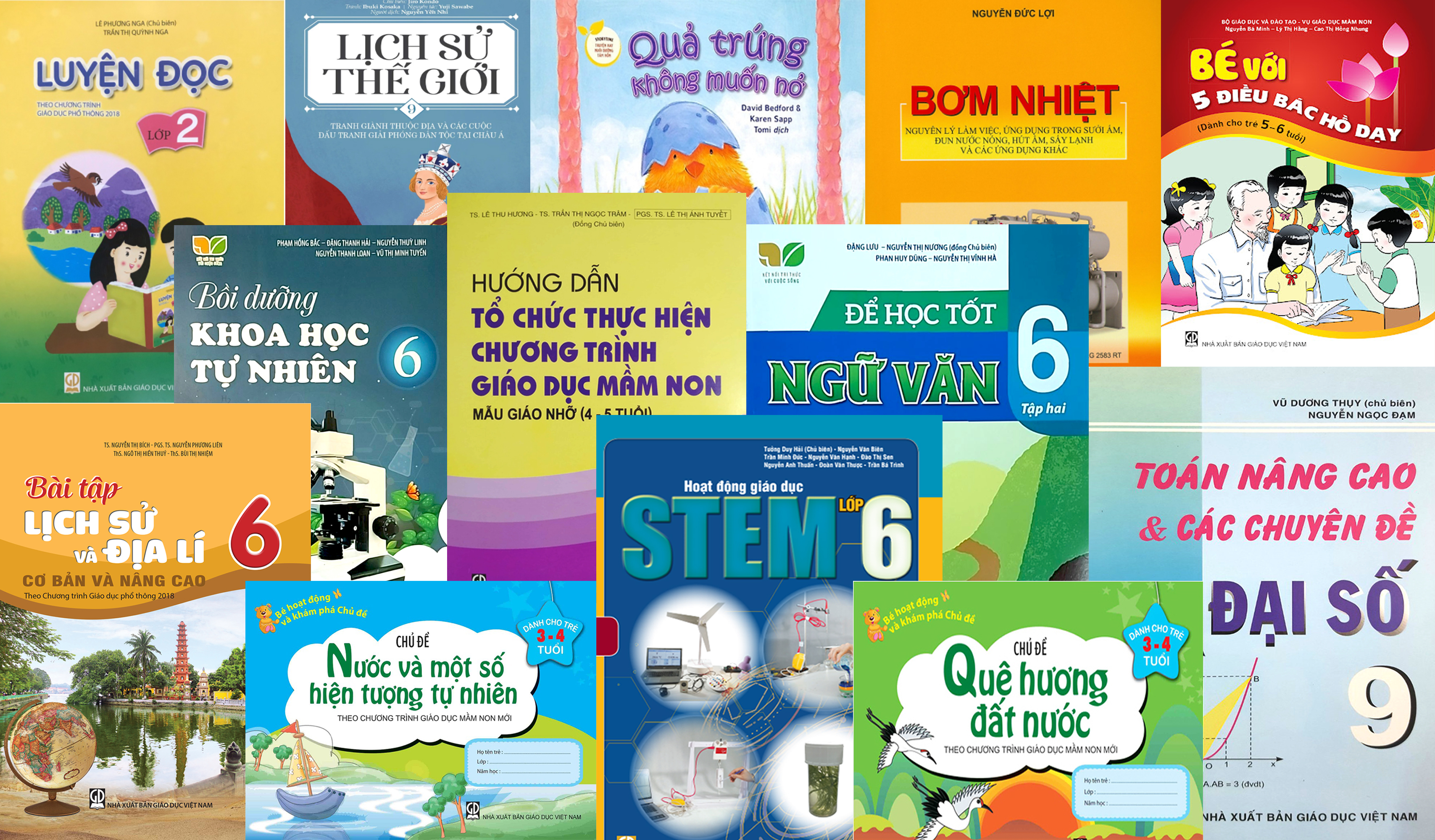 Danh mục sách tham khảo phát hành tháng 7 năm 2021 của NXB Giáo dục Việt Nam
