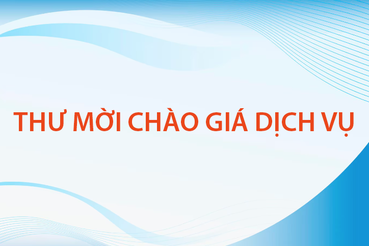 Thư mời chào giá dịch vụ về việc cung cấp, lắp đặt vách ngăn và mái che khu rửa bát        