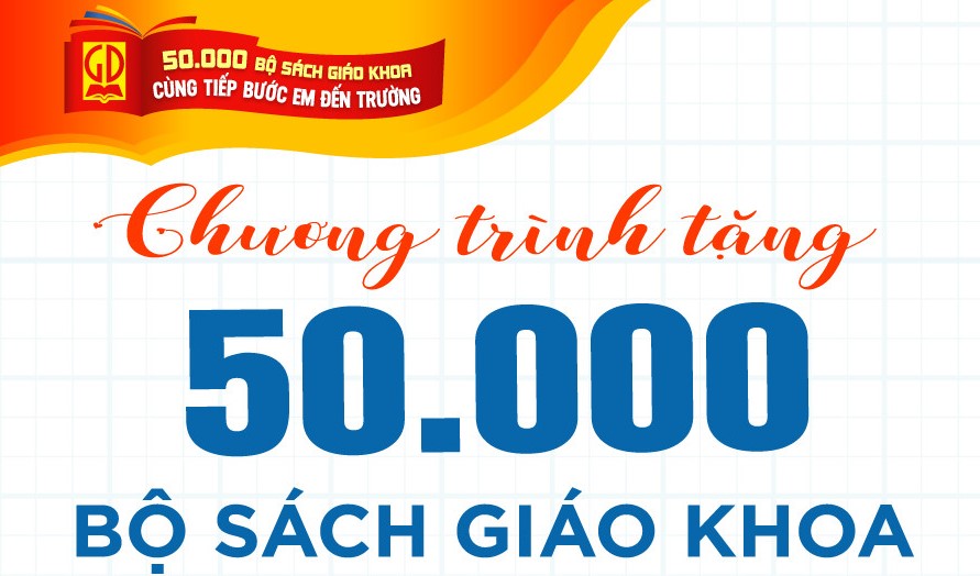 800 bộ SGK được trao tặng cho học sinh có hoàn cảnh khó khăn tỉnh Bình Định