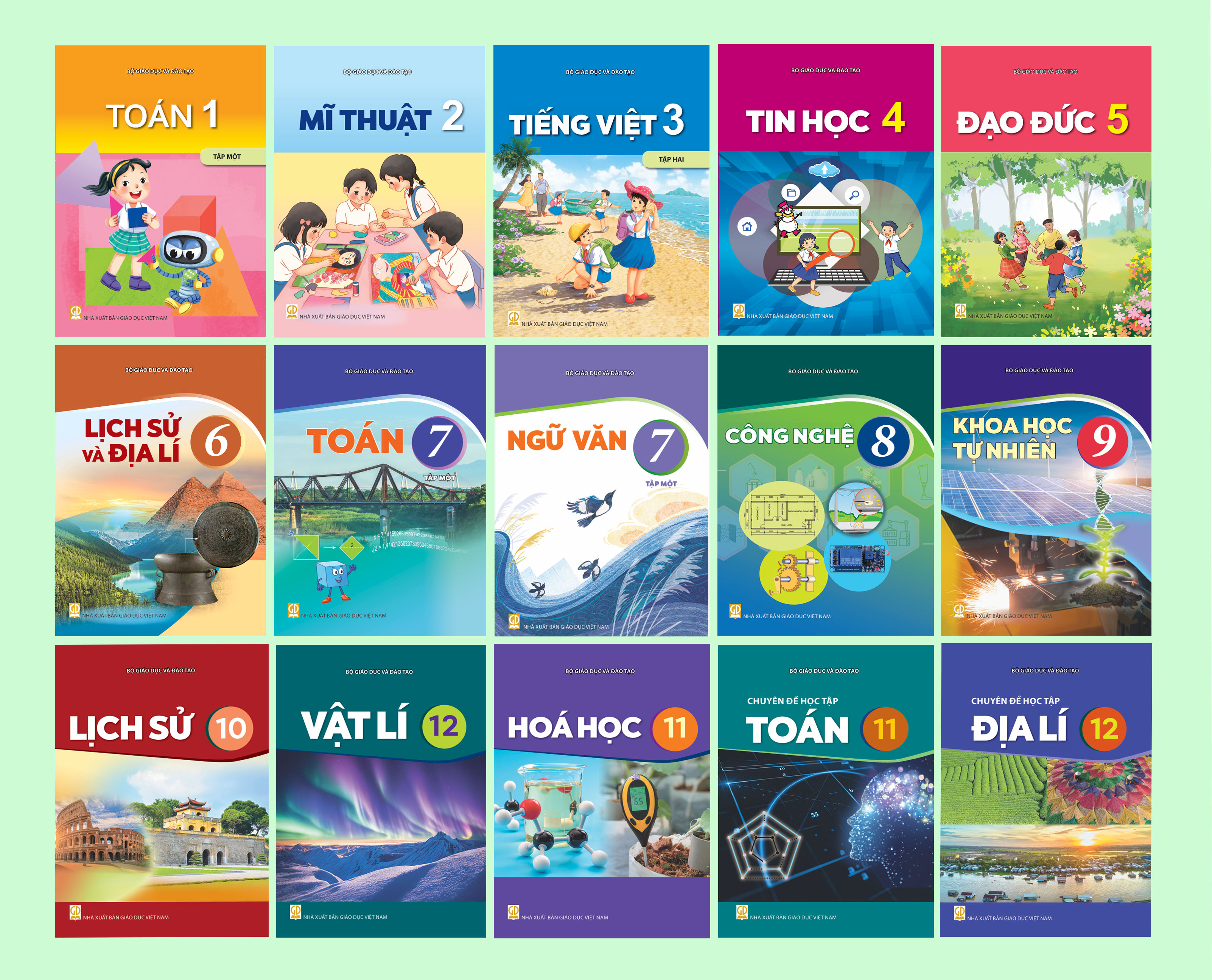 NHÀ XUẤT BẢN GIÁO DỤC VIỆT NAM THÔNG BÁO  VỀ VIỆC SỬ DỤNG SÁCH GIÁO KHOA NĂM HỌC 2026-2027