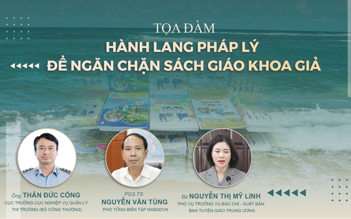 Tọa đàm: Hành lang pháp lý để ngăn chặn sách giáo khoa giả