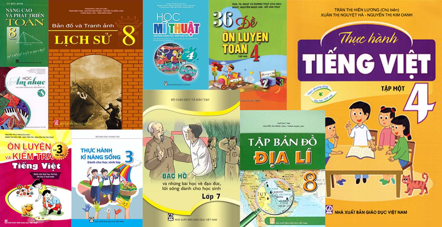 Danh mục sách tham khảo tháng 4 của NXB Giáo dục Việt Nam