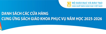 DANH SÁCH CÁC CỬA HÀNG CUNG ỨNG SÁCH GIÁO KHOA PHỤC VỤ NĂM HỌC 2025 - 2026
