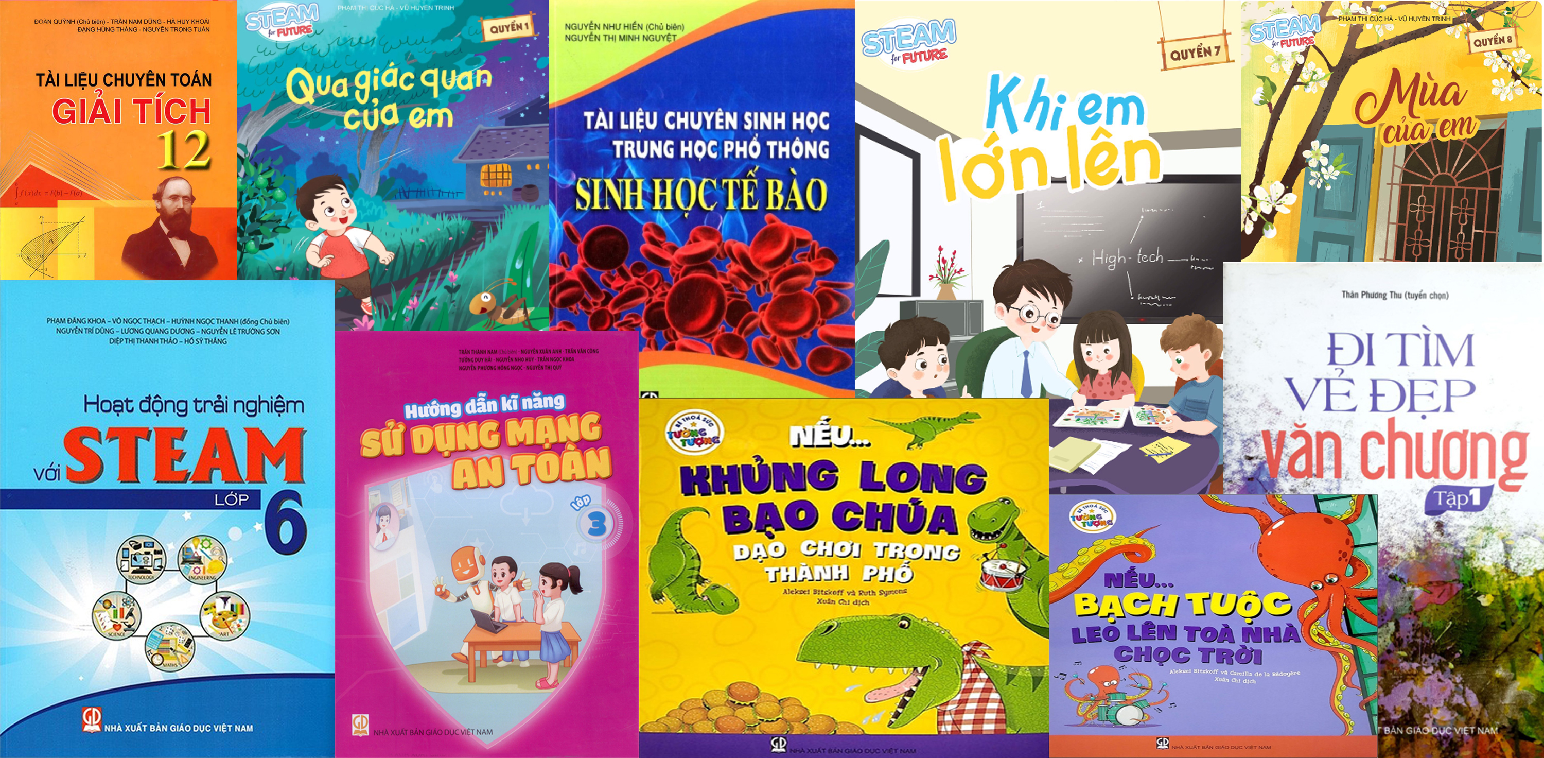 Danh mục sách tham khảo tháng 11 do NXB Giáo dục Việt Nam phát hành