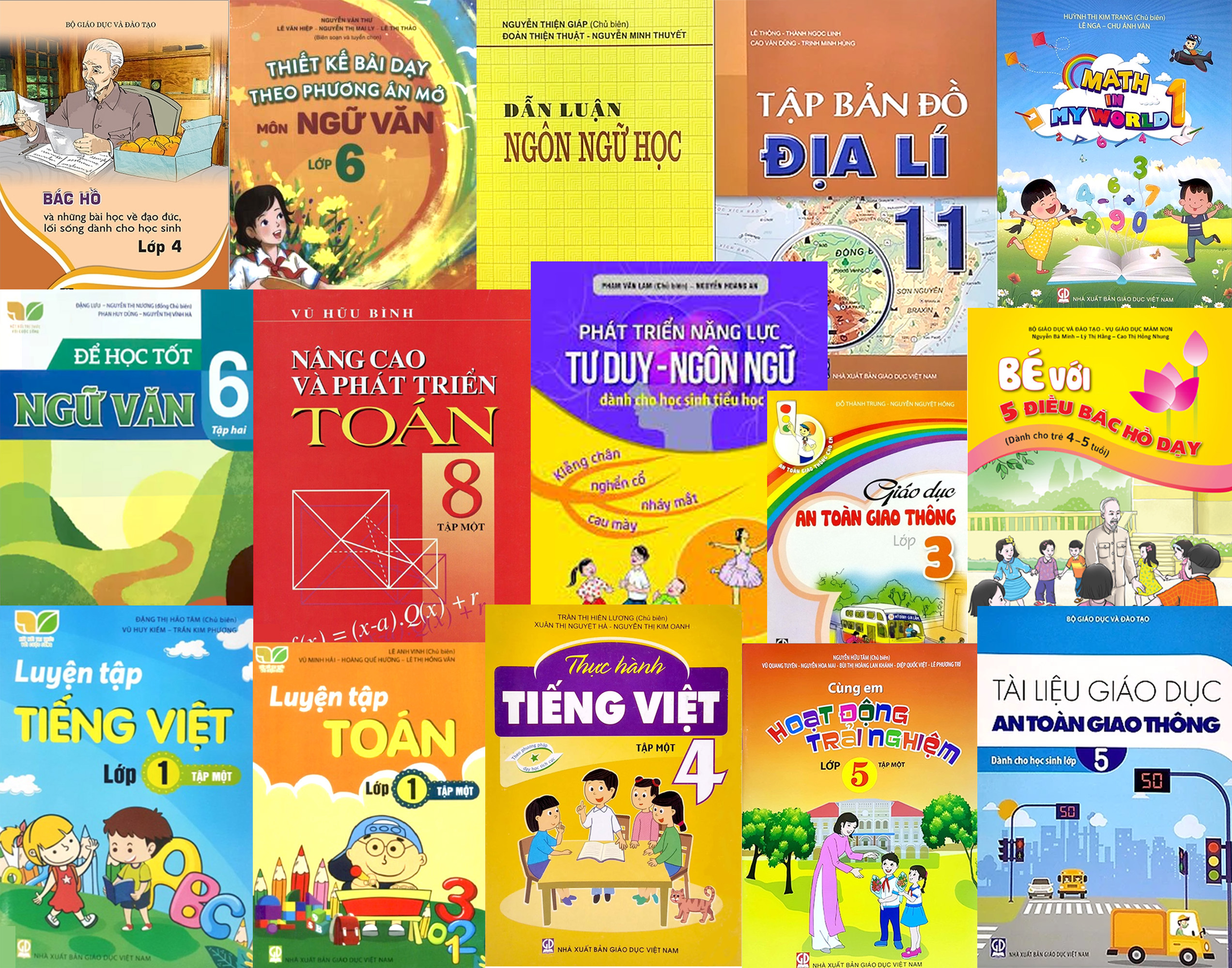 Danh mục sách tham khảo do NXB Giáo dục Việt Nam phát hành tháng 5 năm 2022