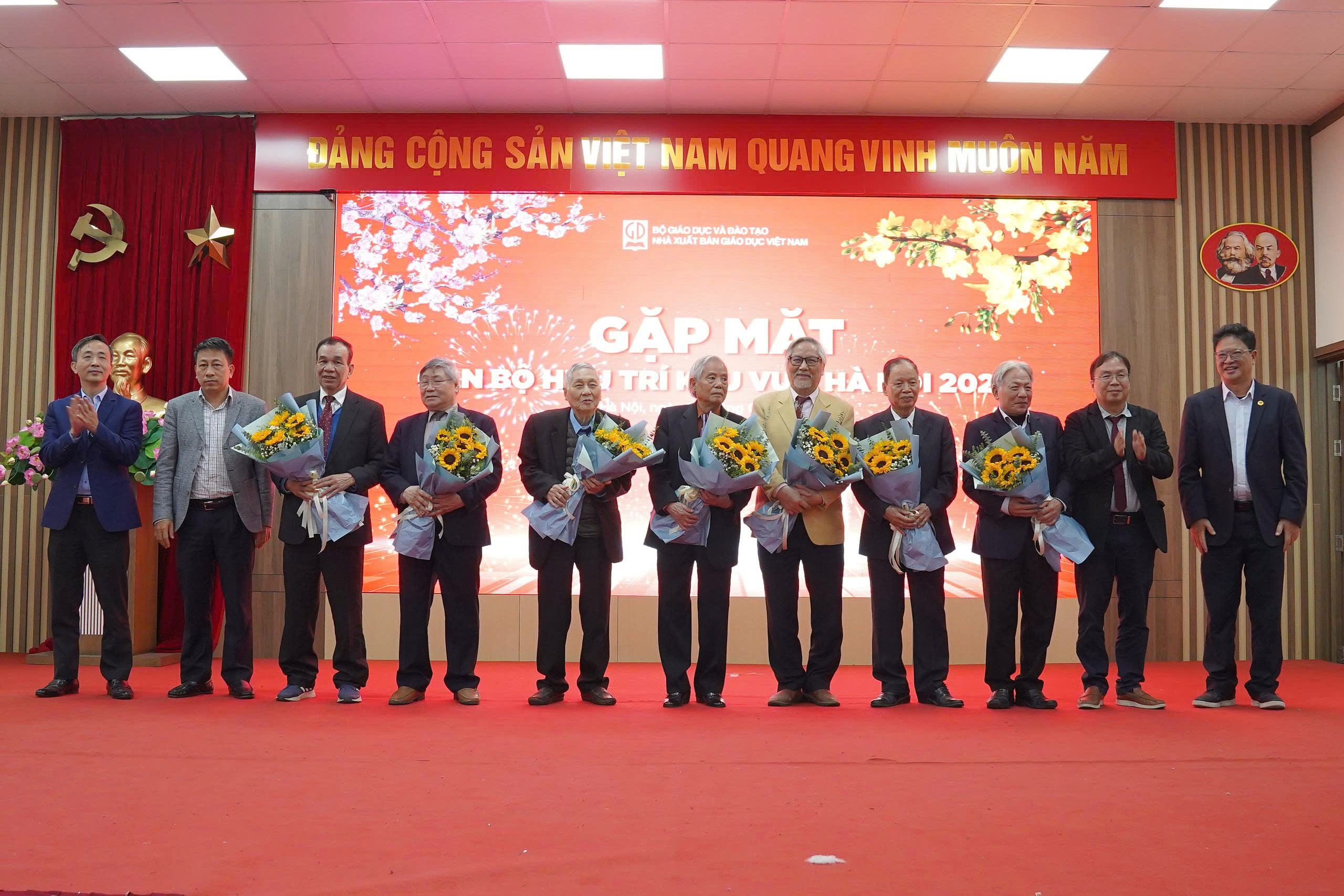 Bài phát biểu của Chủ tịch HĐTV, Tổng Giám đốc NXBGDVN tai buổi gặp mặt các cán bộ hưu trí khu vực Hà Nội nhân dịp Xuân Bính Ngọ 2026