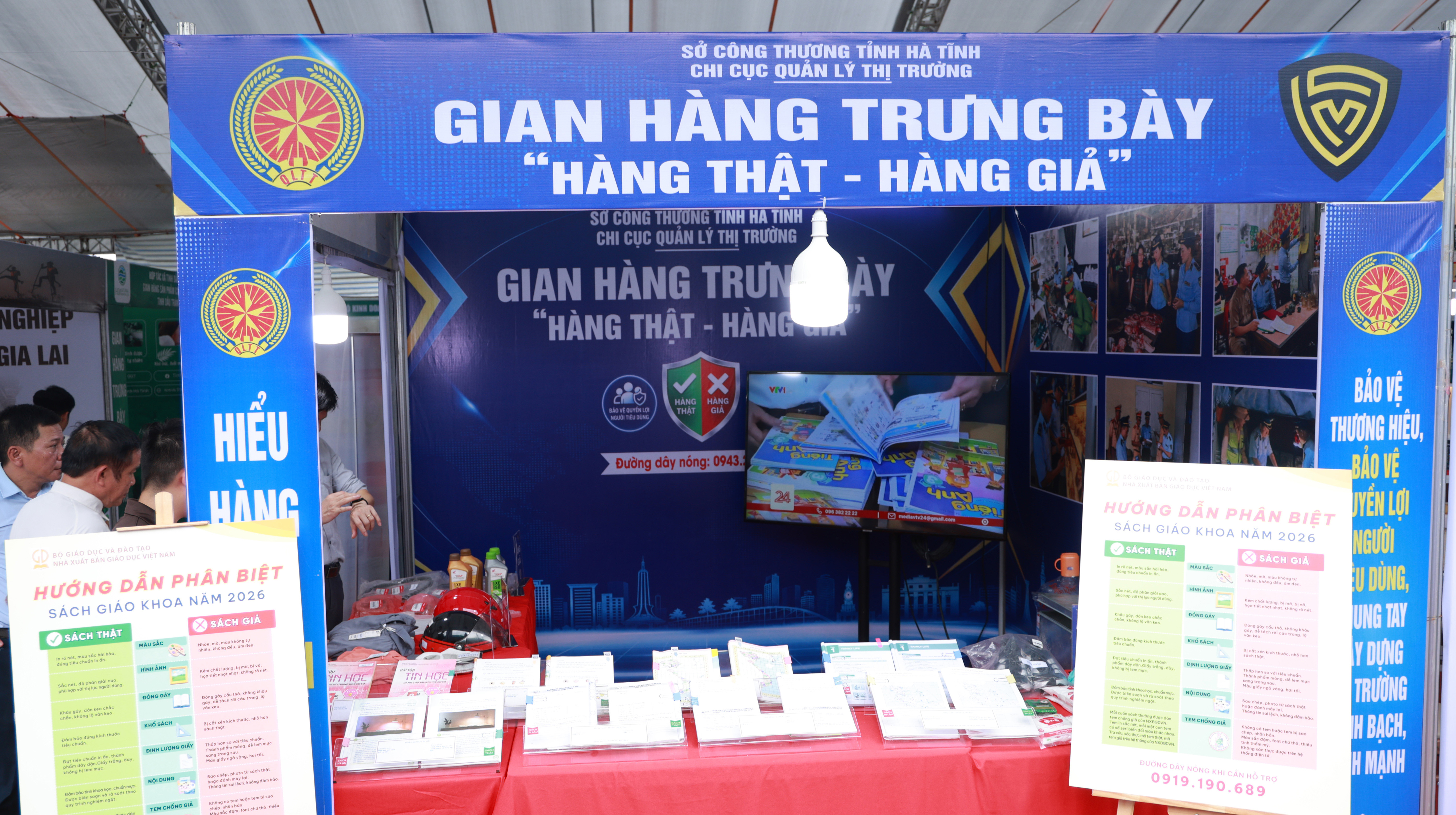 TRƯNG BÀY, NHẬN DIỆN HÀNG THẬT – HÀNG GIẢ