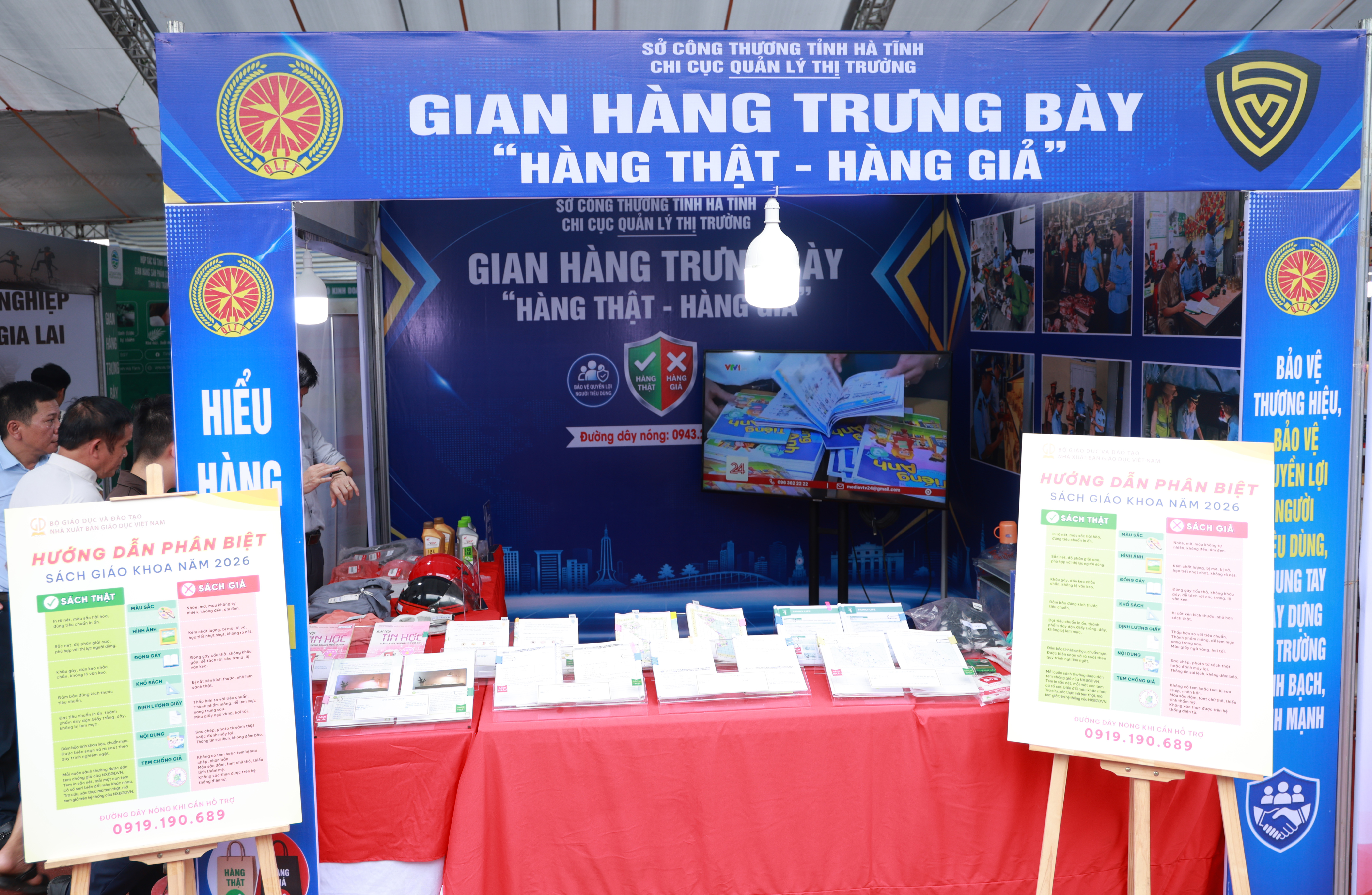 TRƯNG BÀY, NHẬN DIỆN HÀNG THẬT – HÀNG GIẢ
