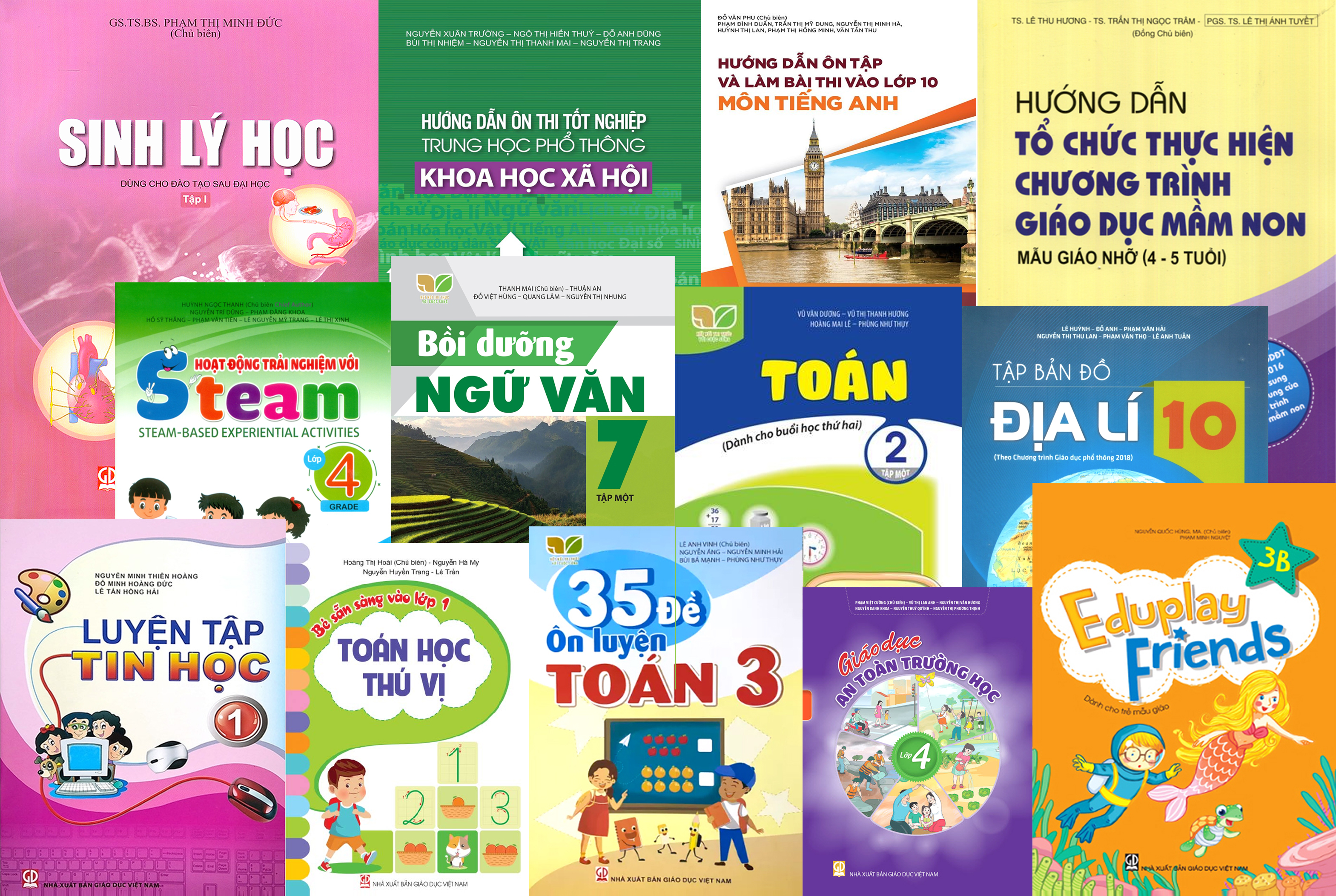 Danh mục sách tham khảo phát hành tháng 3 năm 2023 của NXB Giáo dục Việt Nam