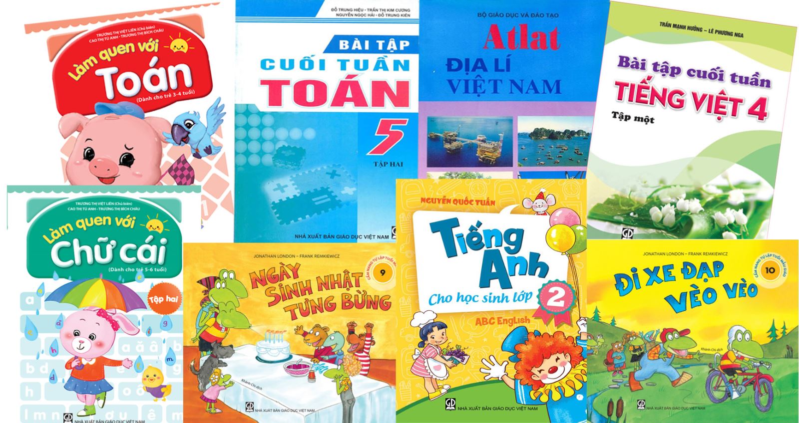 Danh mục sách tham khảo của NXB Giáo dục Việt Nam phát hành tháng 1 và tháng 2 năm 2020