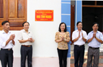 Công ty CP Bản đồ & Tranh ảnh Giáo dục trao Nhà tình nghĩa tại Thái Bình