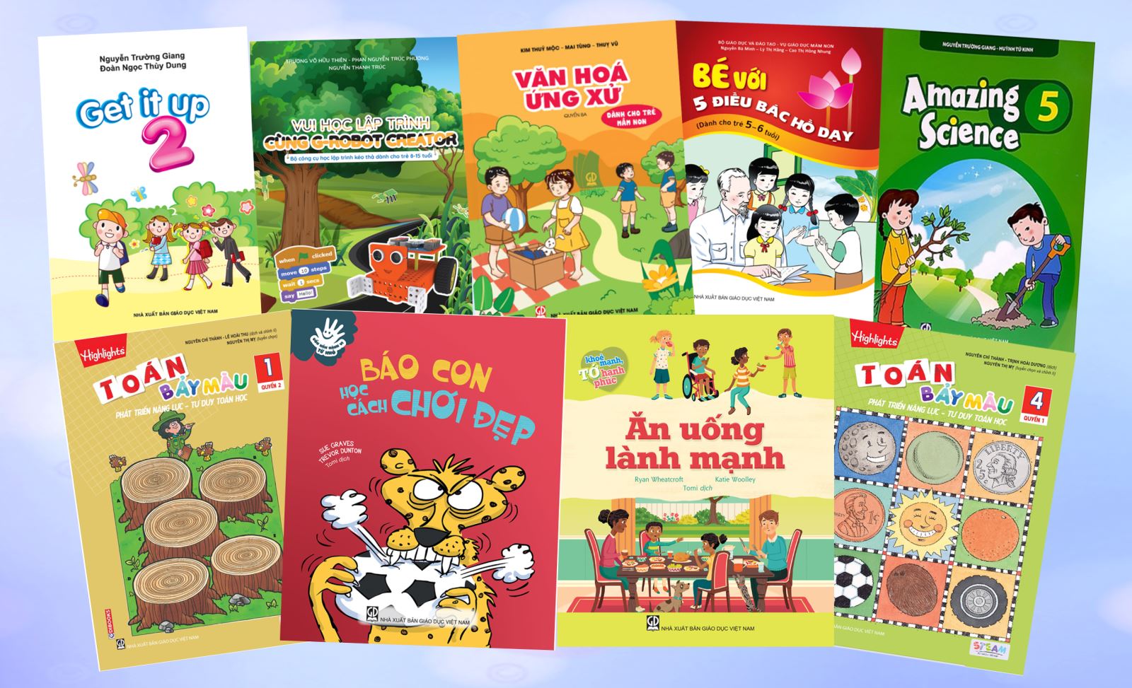 Danh mục sách tham khảo phát hành tháng 7 của NXB Giáo dục Việt Nam  