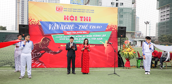 Hội thi thể thao chào mừng 60 năm thành lập Nhà xuất bản Giáo dục Việt Nam