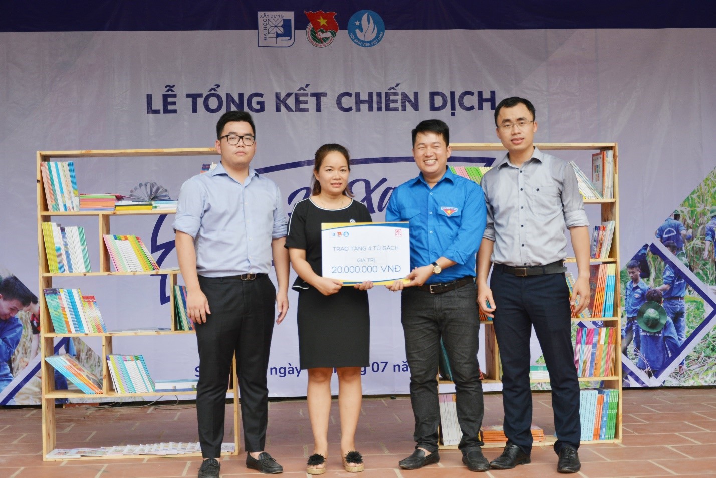 Đoàn Thanh niên NXBGDVN tổ chức hoạt động tình nguyện vì cộng đồng tại tỉnh Thái Nguyên