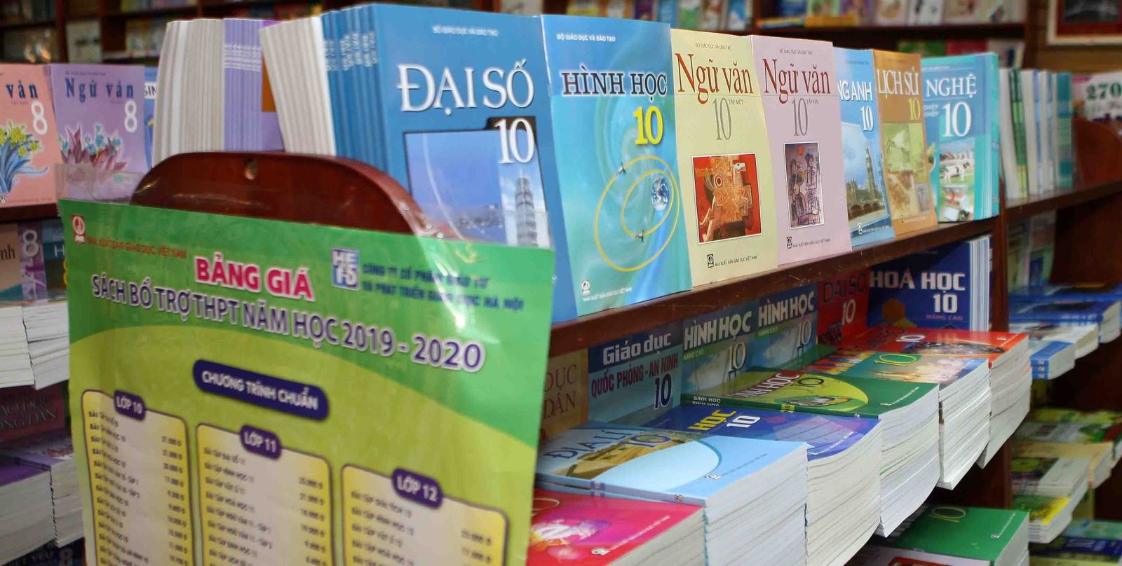 Nhà xuất bản Giáo dục Việt Nam đảm bảo đủ sách giáo khoa phục vụ năm học 2019-2020