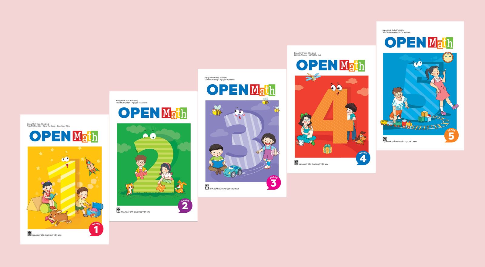 Bộ sách OpenMath dành cho học sinh Tiểu học
